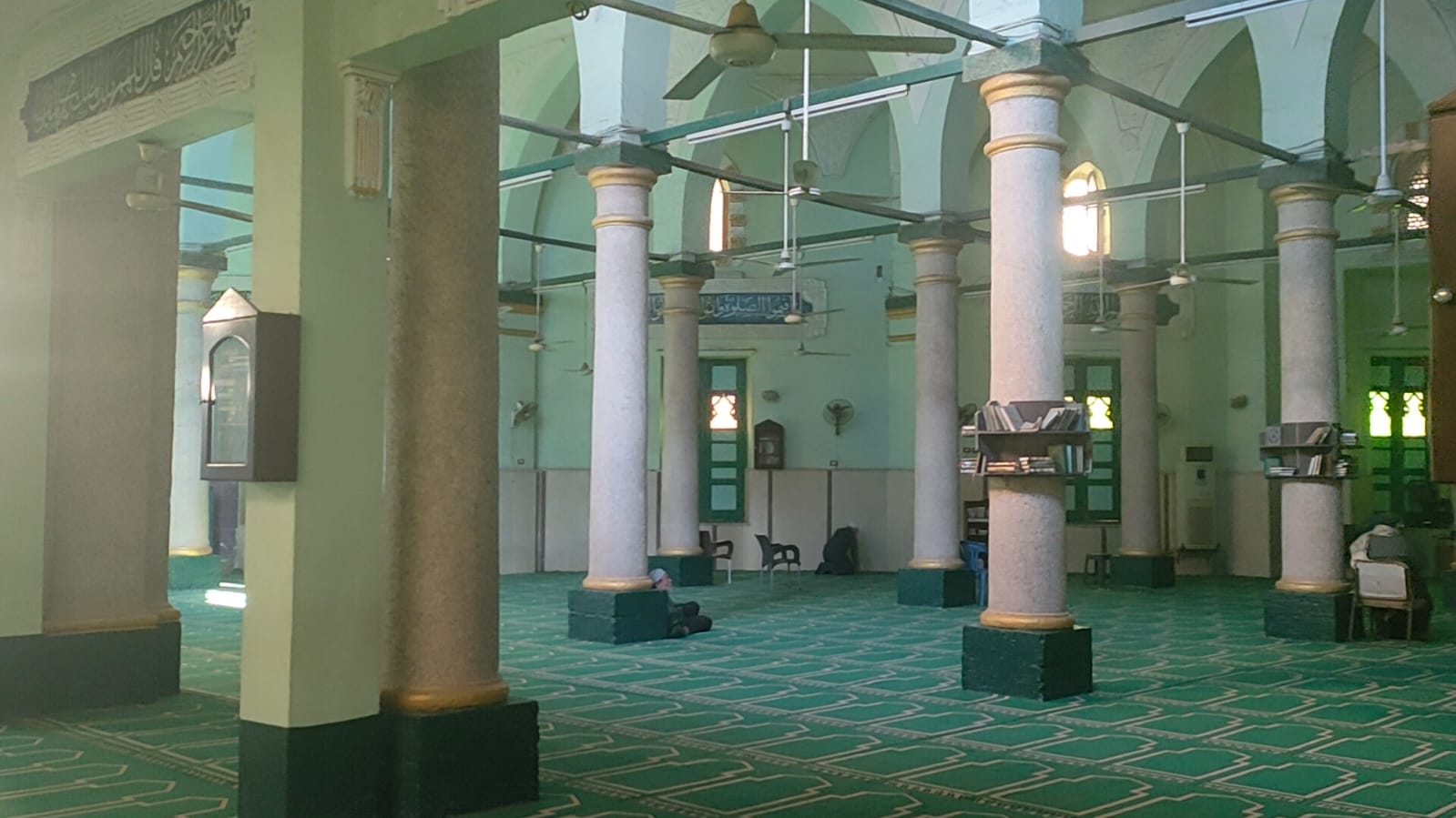 إتساع صحن المسجد الأموي بأسيوط