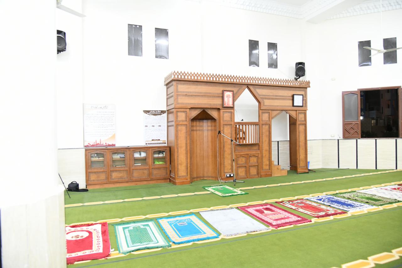 المسجد فى مدينة الفيوم الجديدة