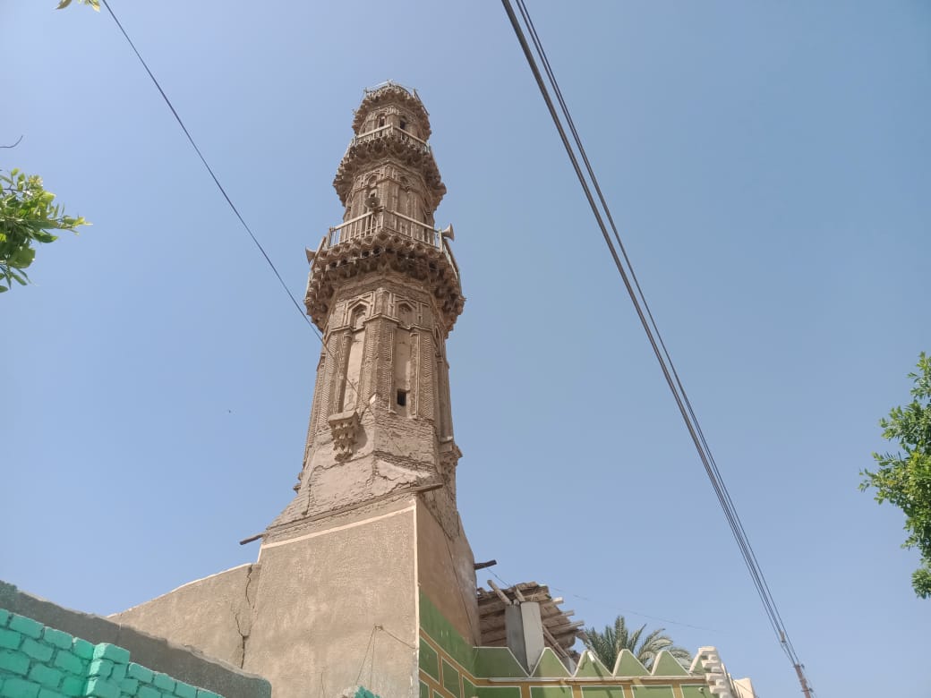 مأذنة المسجد العتيق بمركز سمالوط (1)