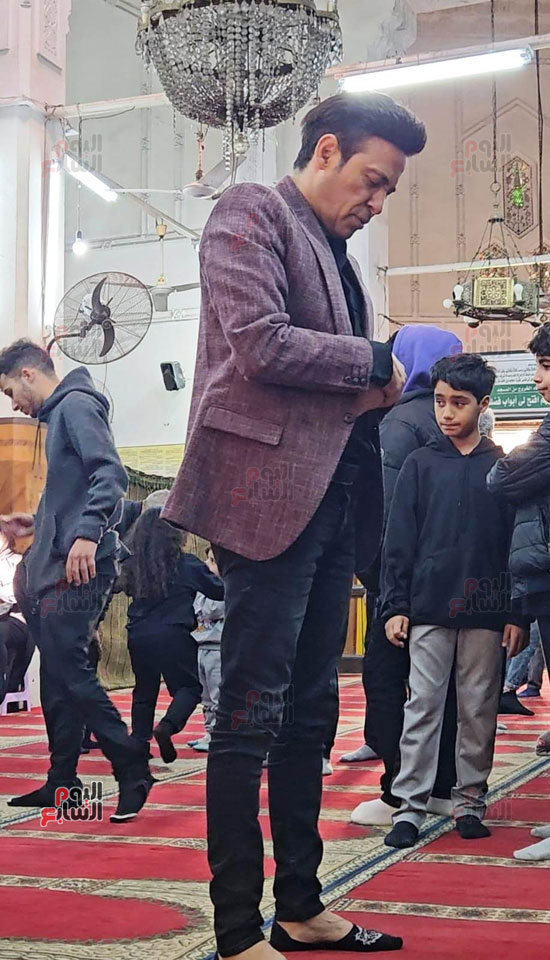 سعد-الصغير-فى-المسجد