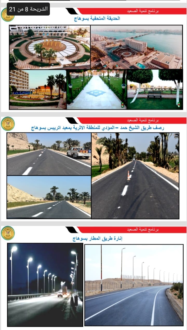 المشروعات التي تم تنفيذها بمحافظة سوهاج  (4)
