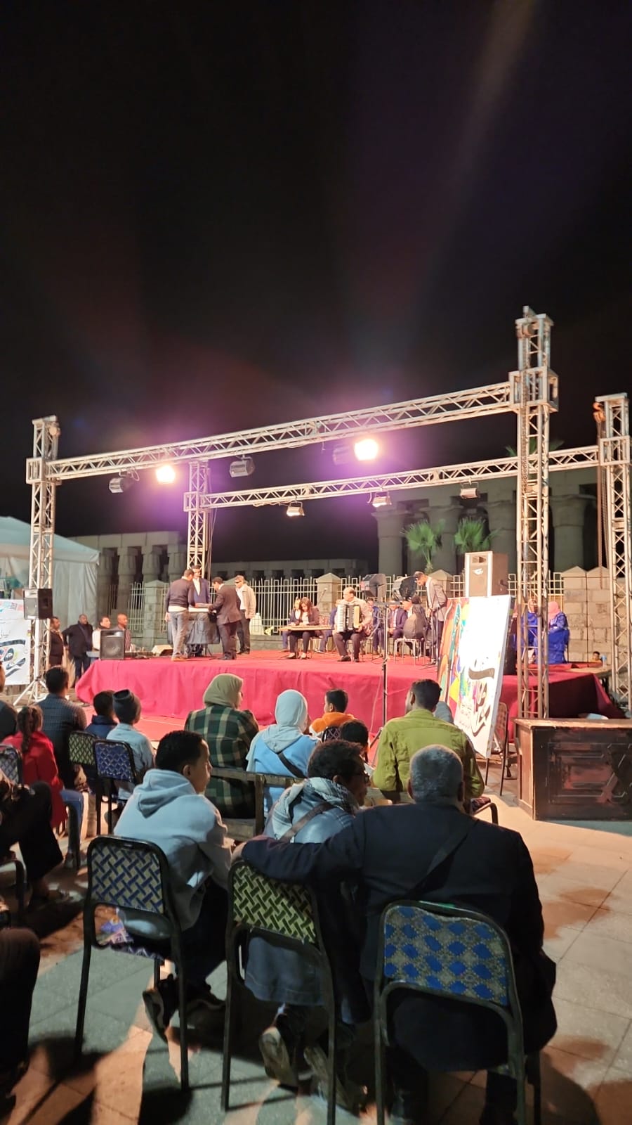 فعاليات ليالي رمضان الثقافية بساحة أبو الحجاج