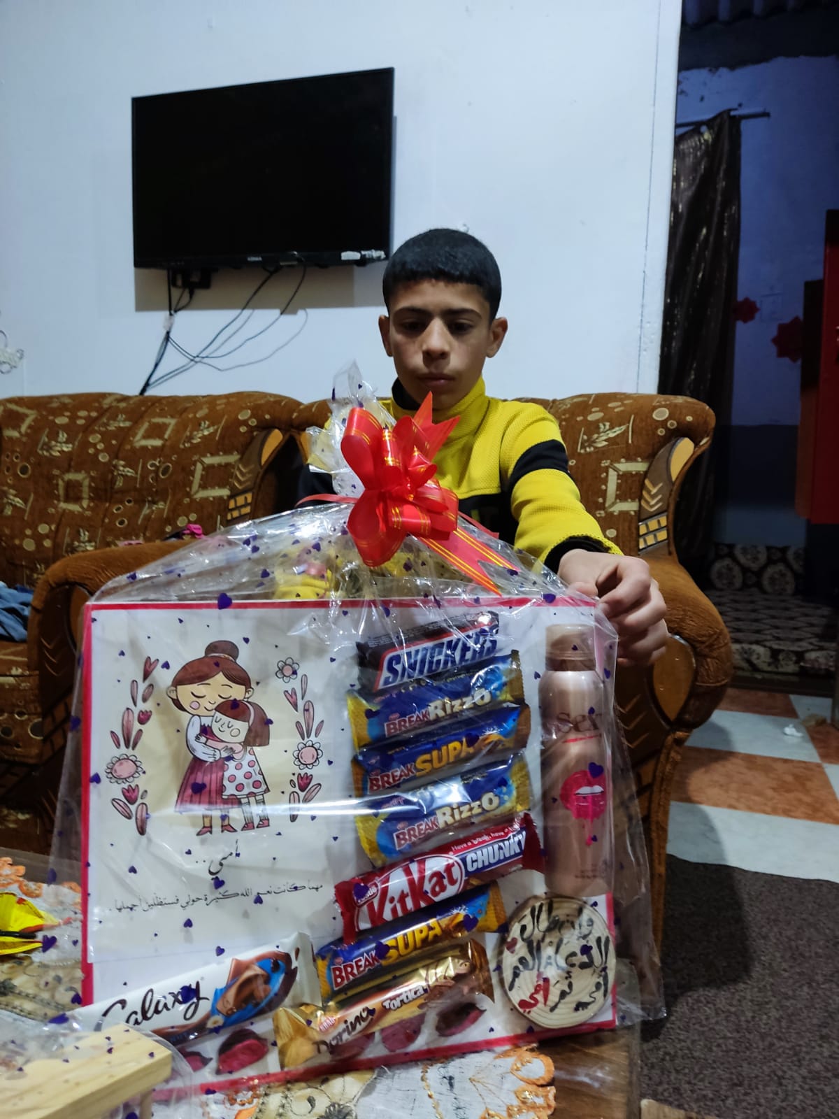 هدايا أولاد شيماء الغول لها في عيد الأم العام الماضي
