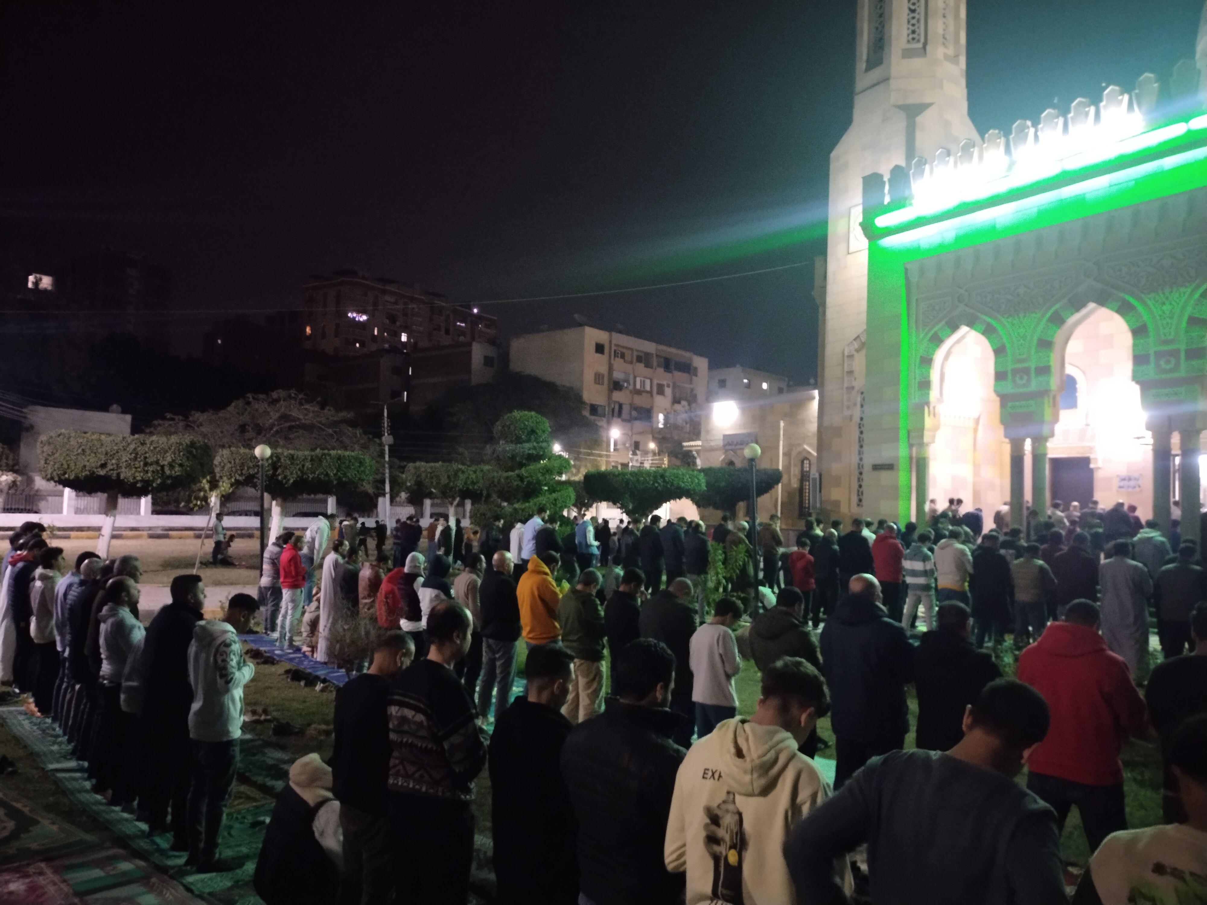 صلاة التراويح بمسجد ناصر ببنها (4)