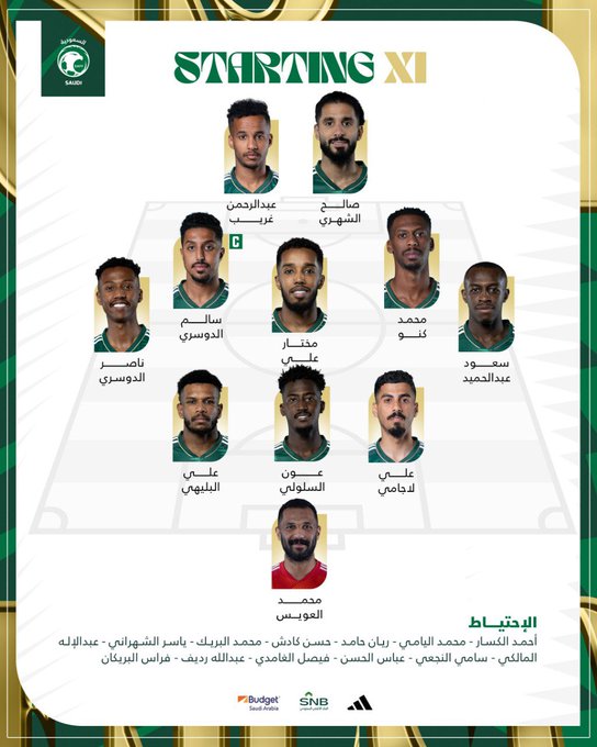 تشكيل السعودية