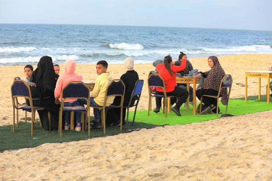 مجلس القبائل والعائلات المصرية ينظم أطول مائدة إفطار بدون طعام (9)