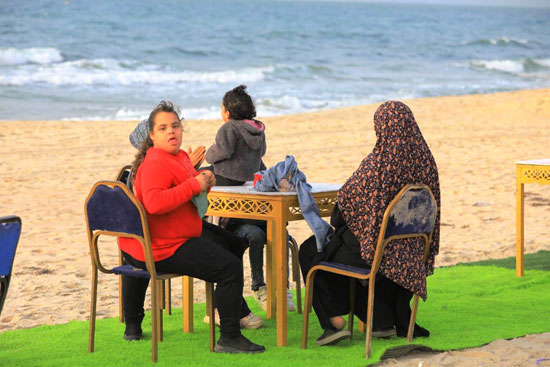 مجلس القبائل والعائلات المصرية ينظم أطول مائدة إفطار بدون طعام (8)