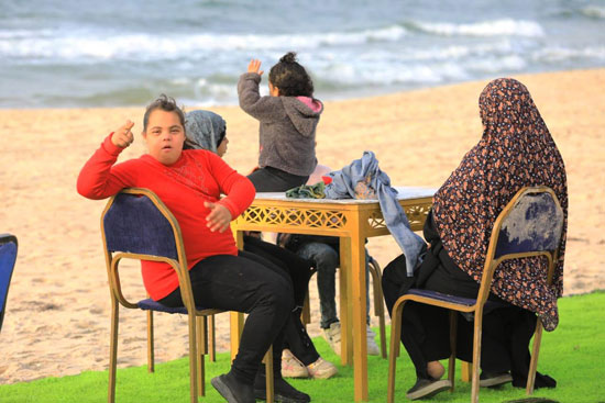 مجلس القبائل والعائلات المصرية ينظم أطول مائدة إفطار بدون طعام (19)