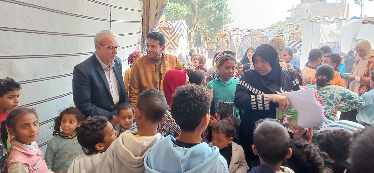 فرحة أطفال القرية ضمن مبادرة أنت الحياة فرحة أطفال القرية ضمن مبادرة أنت الحياة