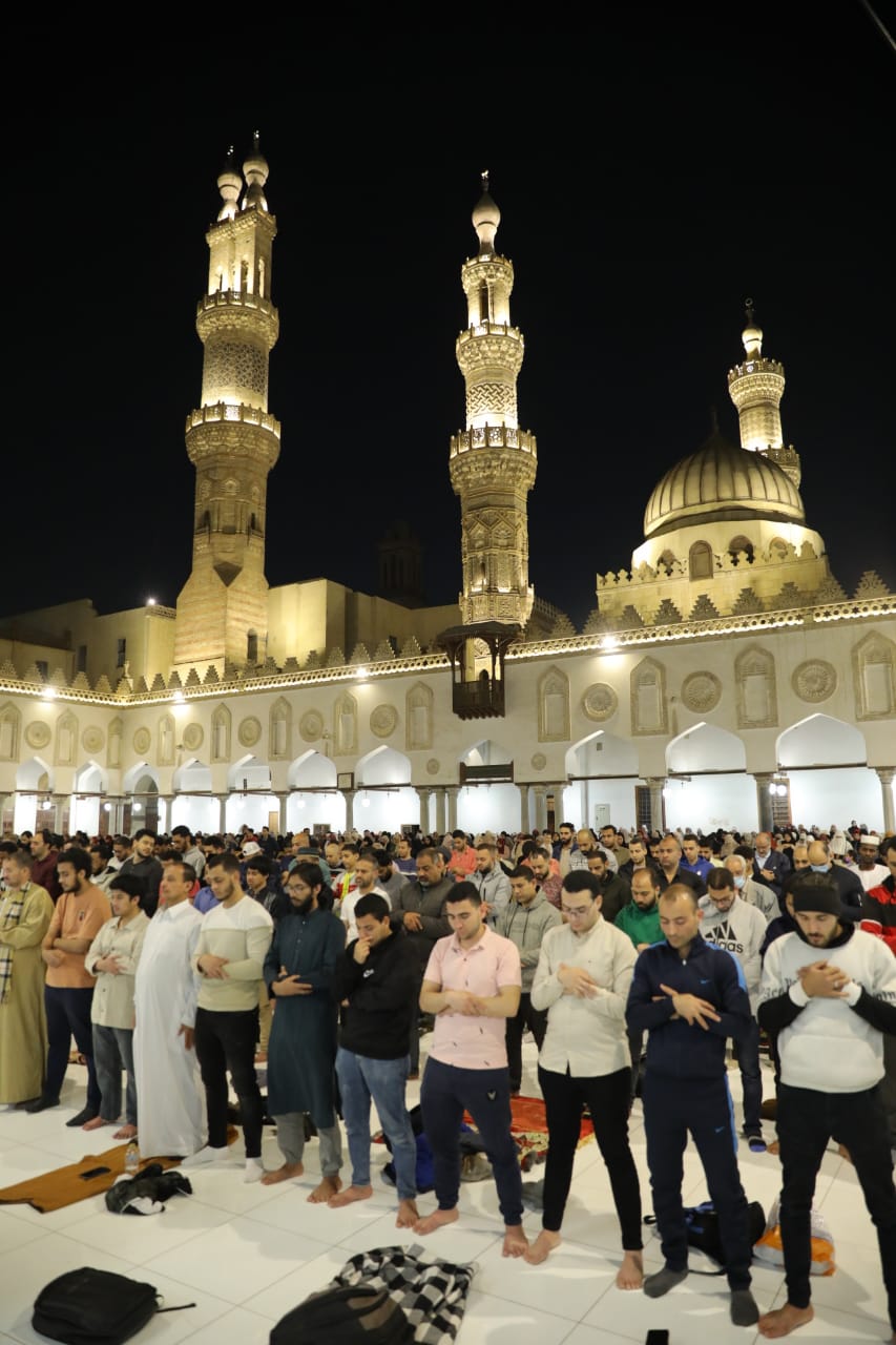 صلاة التراويح بالجامع الأزهر (5)