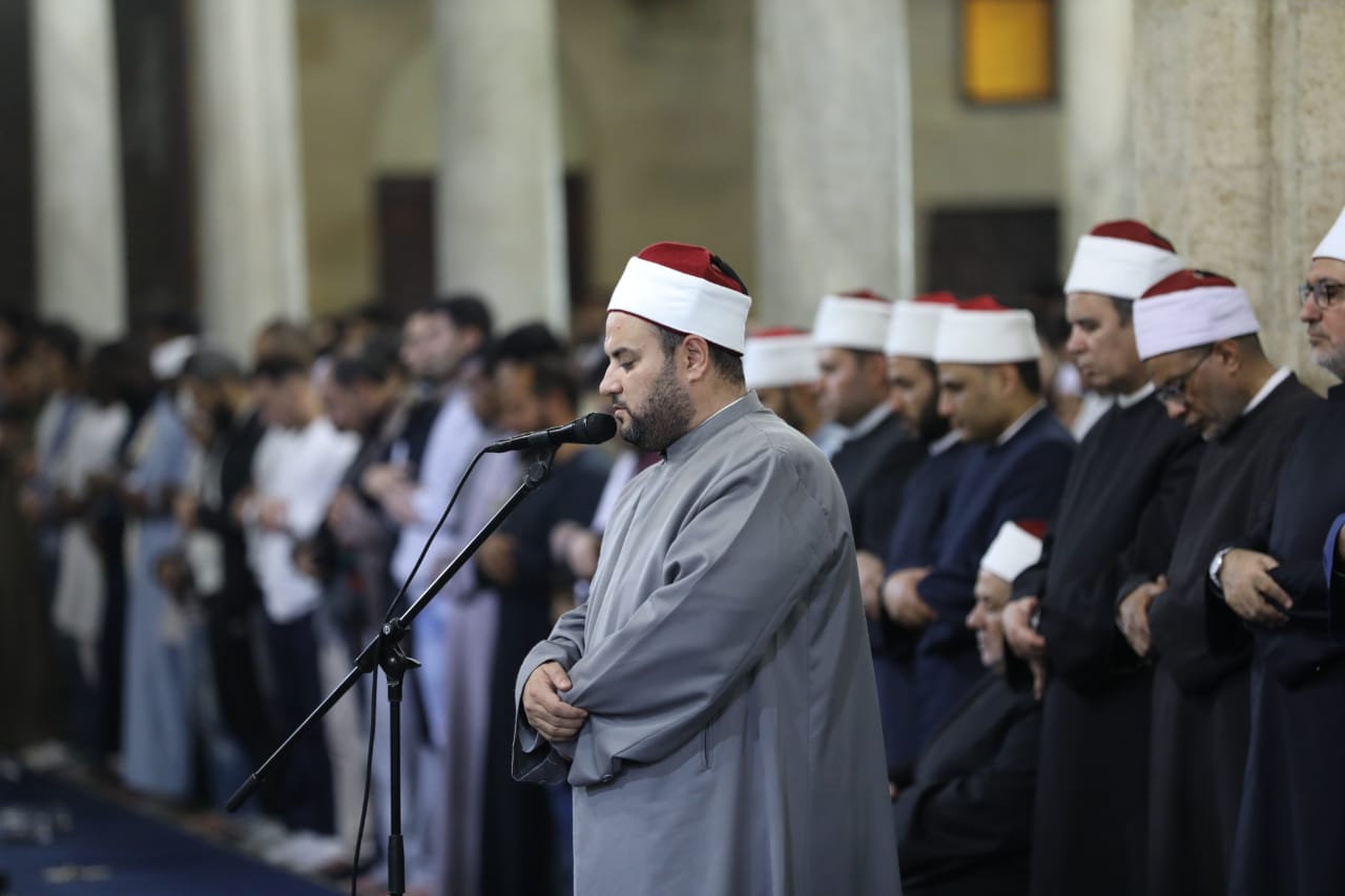 صلاة التراويح بالجامع الأزهر (3)