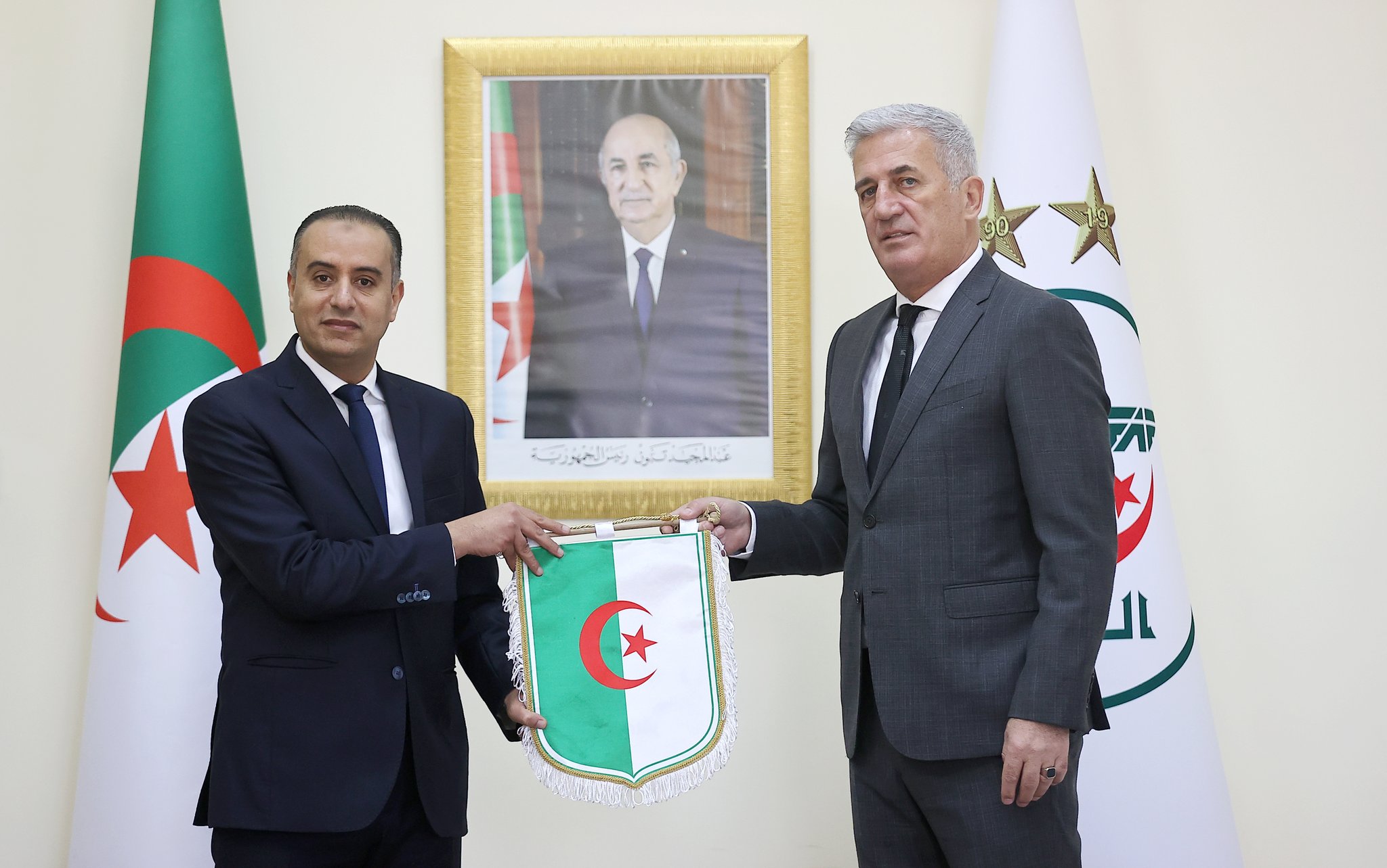 مدرب الجزائر الجديد