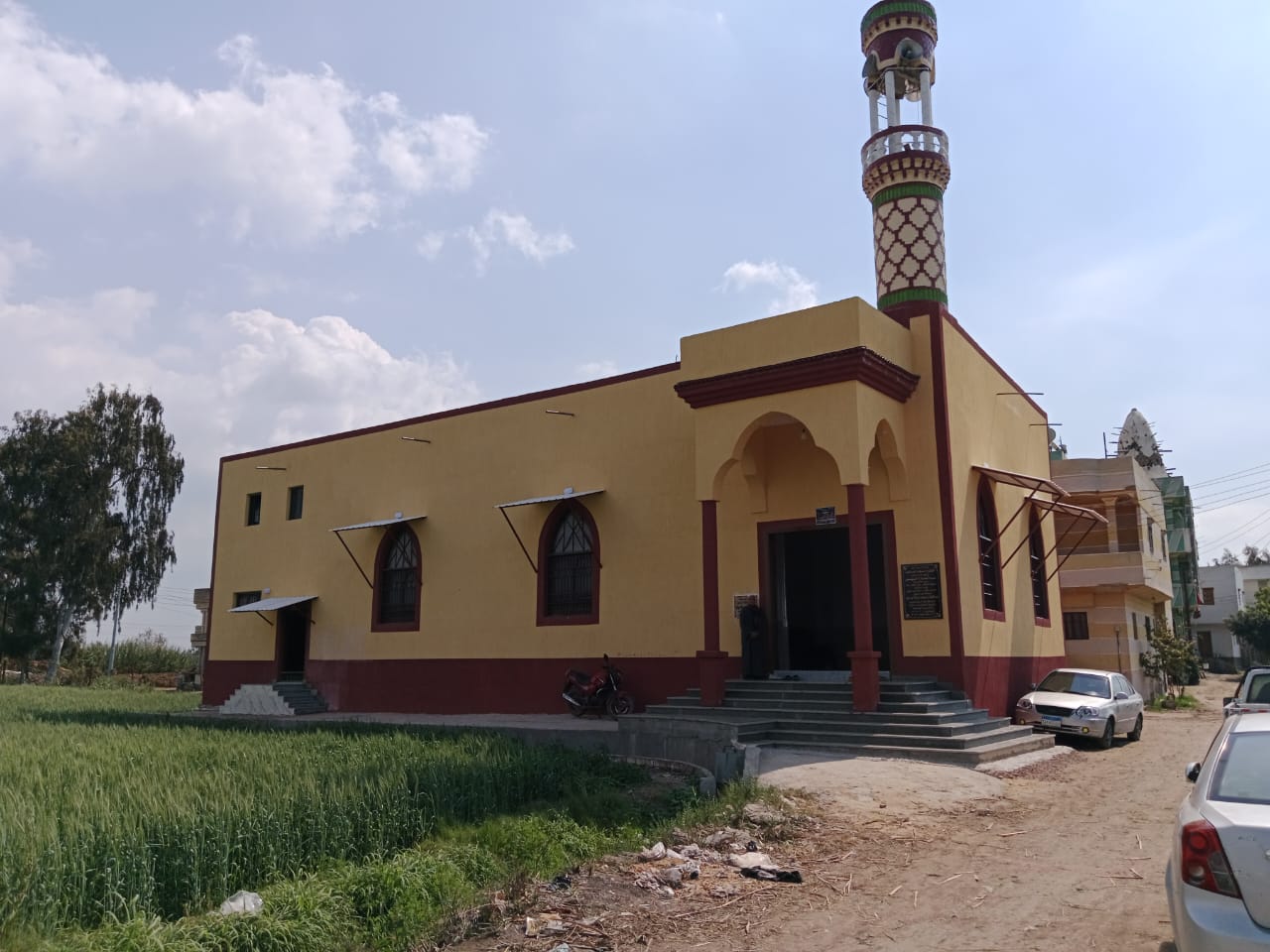 افتتاح مسجد بقرية بدسوق