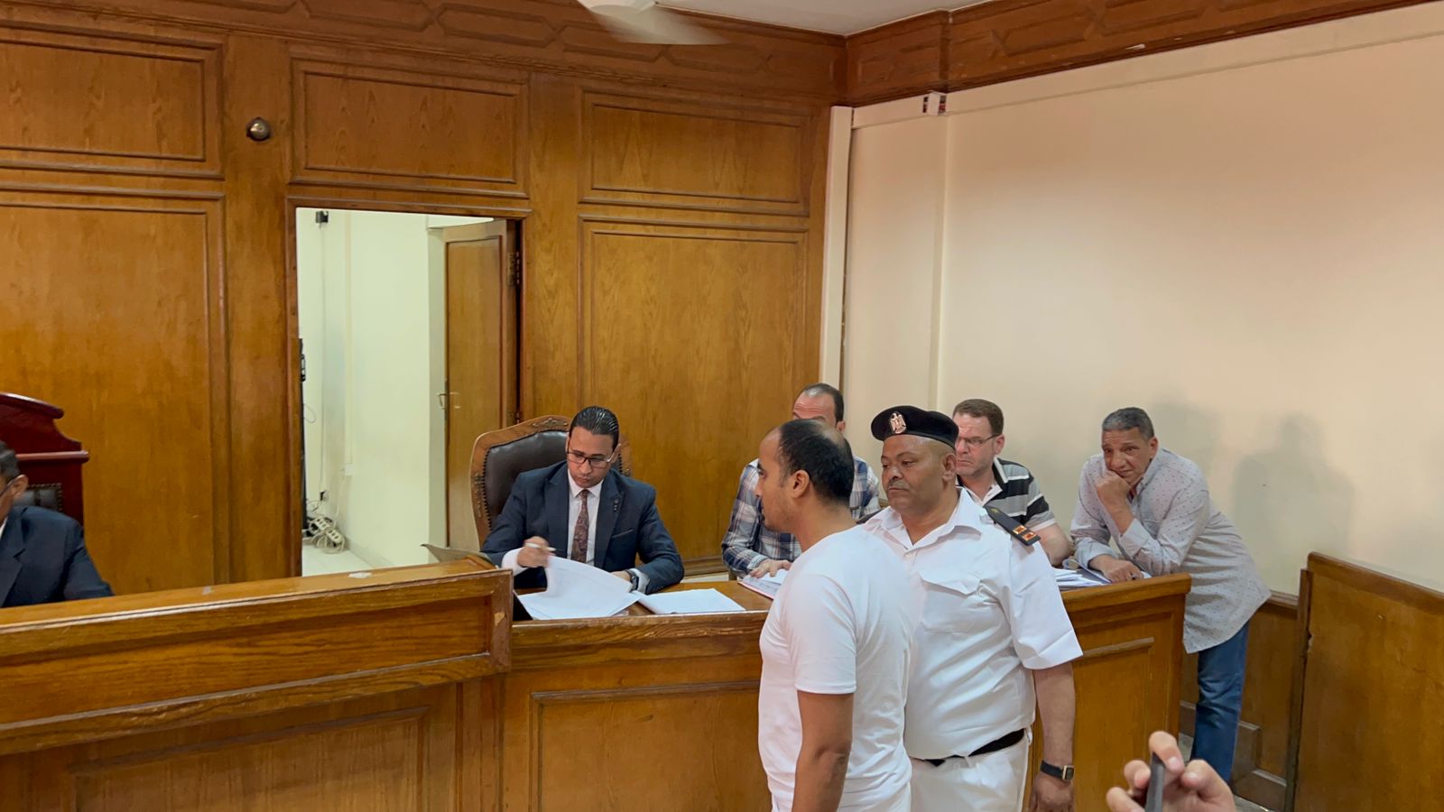 محاكمة المتهم بالشروع في قتل المجني عليها حبيبة الشماع (8)