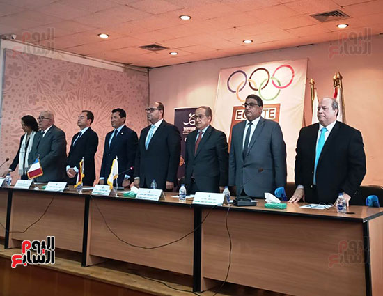 المؤتمر الصحفى للجنة الاولمبية
