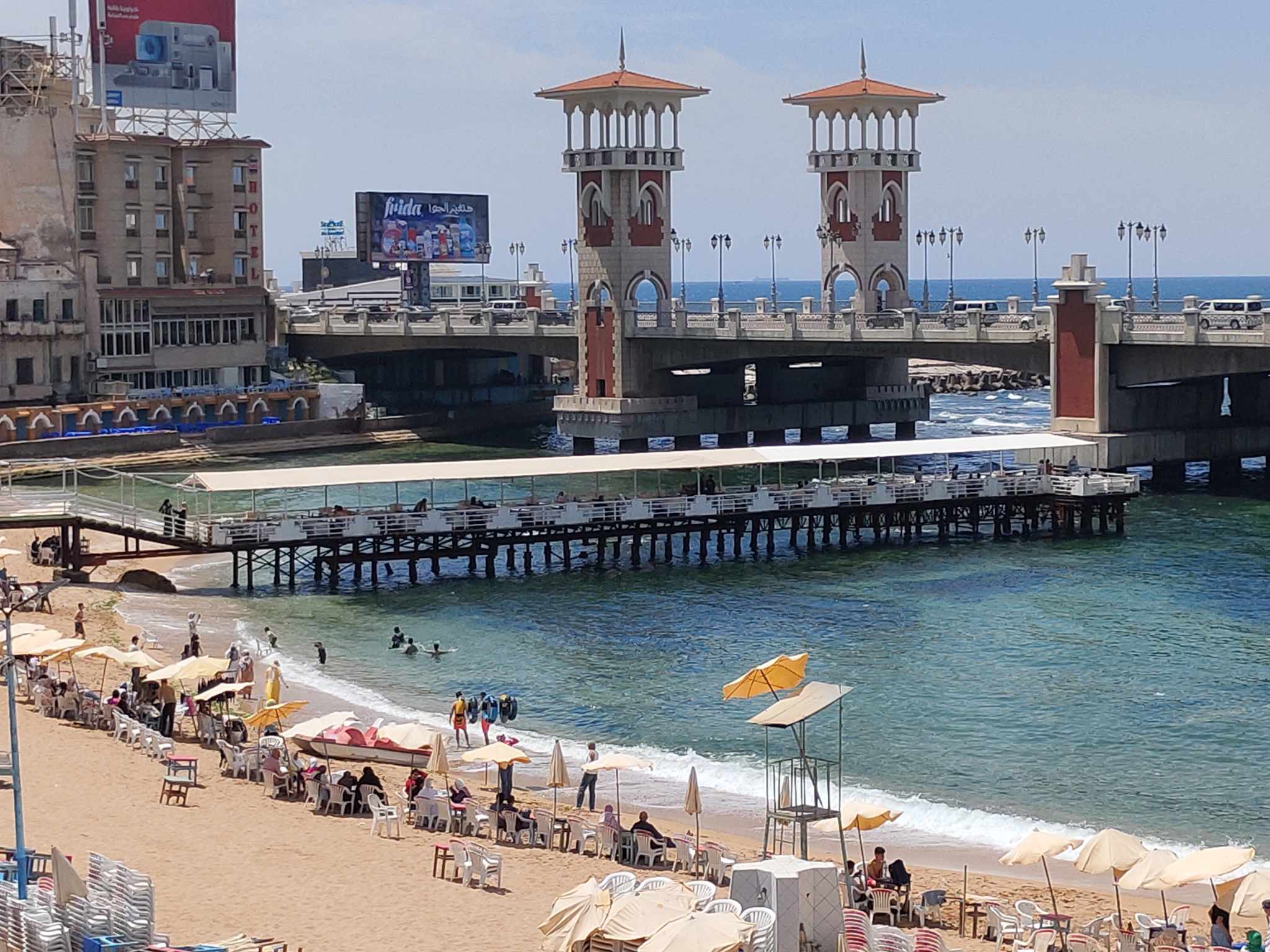 شواطئ الإسكندرية تستعد لصيف 2024