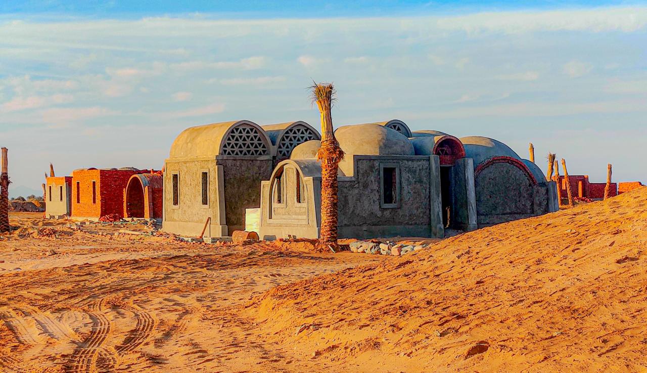 قرية الغرقانة بمحمية نبق جنوب سيناء