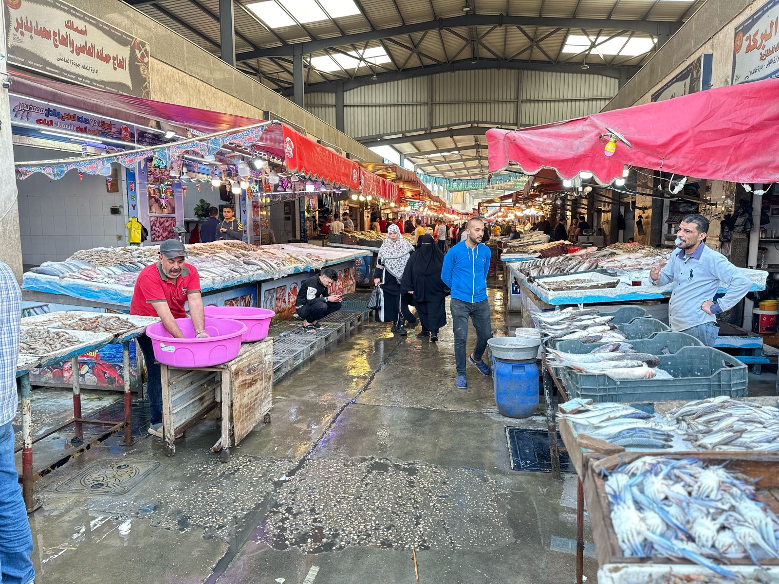 سوق بورسعيد للأسماك