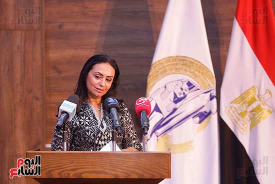 الدكتورة مايا مرسى رئيسة المجلس القومى للمرأة (9)