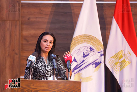 الدكتورة مايا مرسى رئيسة المجلس القومى للمرأة (10)