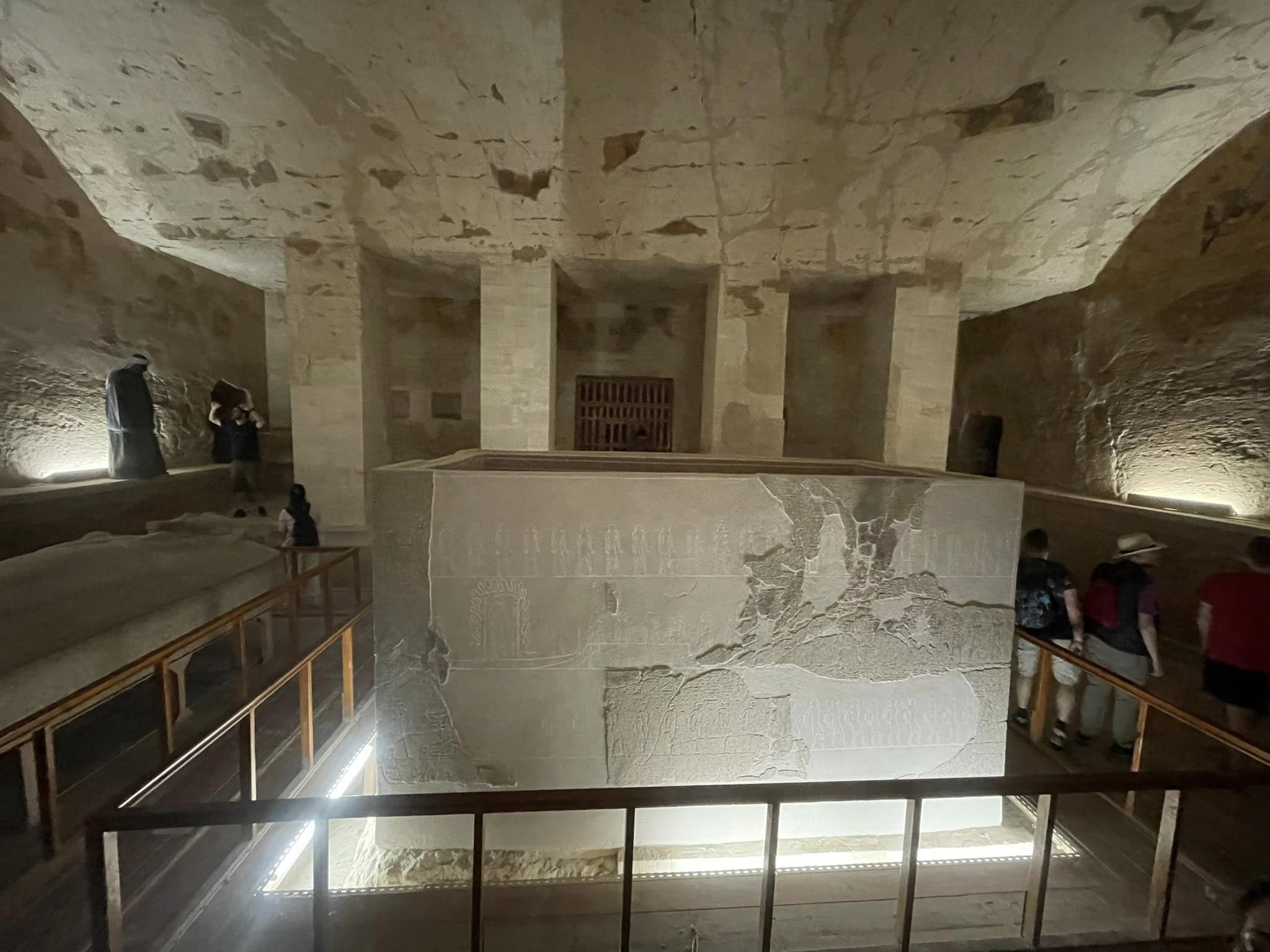 غرف مقبرة الملك مرنبتاح بوادى الملوك