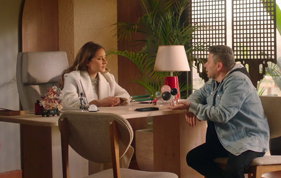 مشهد من مسلسل فراولة