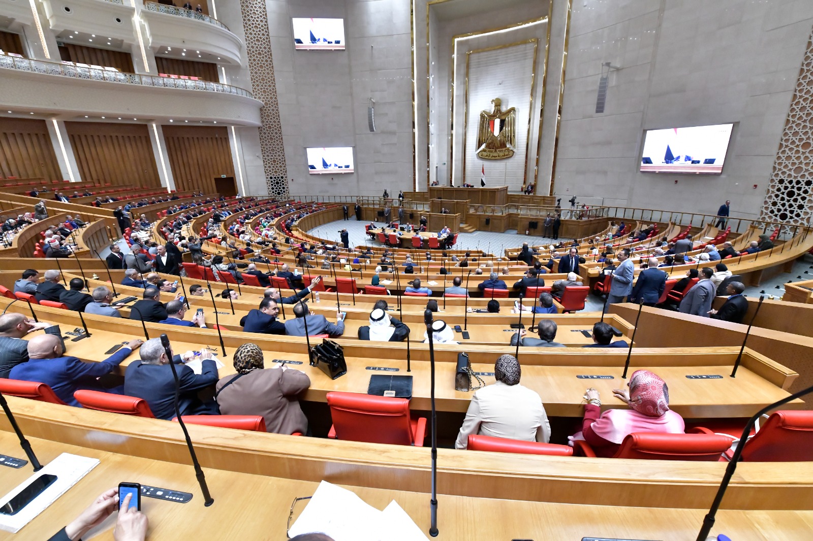   اولى جلسات مجلس النواب بمقره بالعاصمة الإدارية (5)