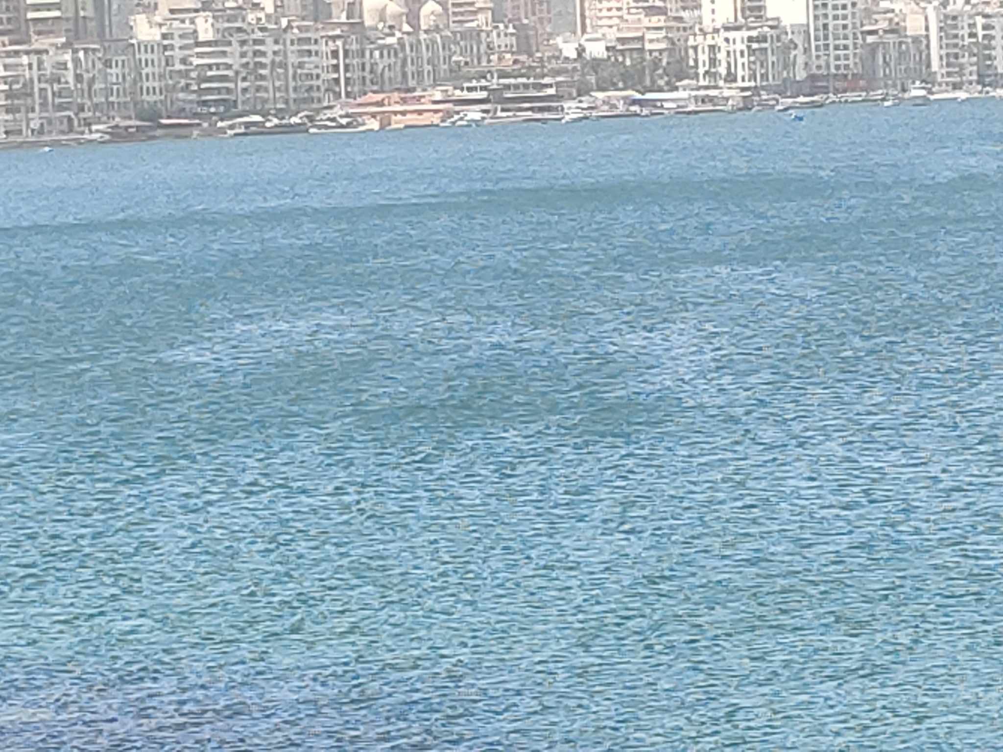 هدوء في حالة البحر مع ارتفاع درجات الحرارة بالإسكندرية
