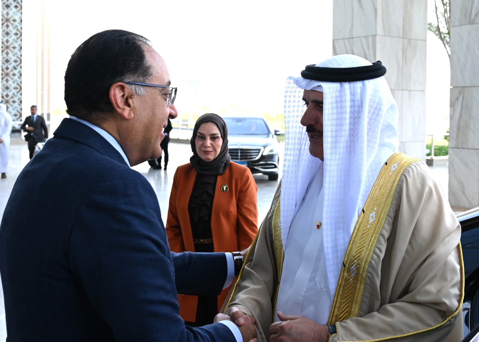 رئيس الوزراء يستقبل رئيس مجلس النواب البحريني