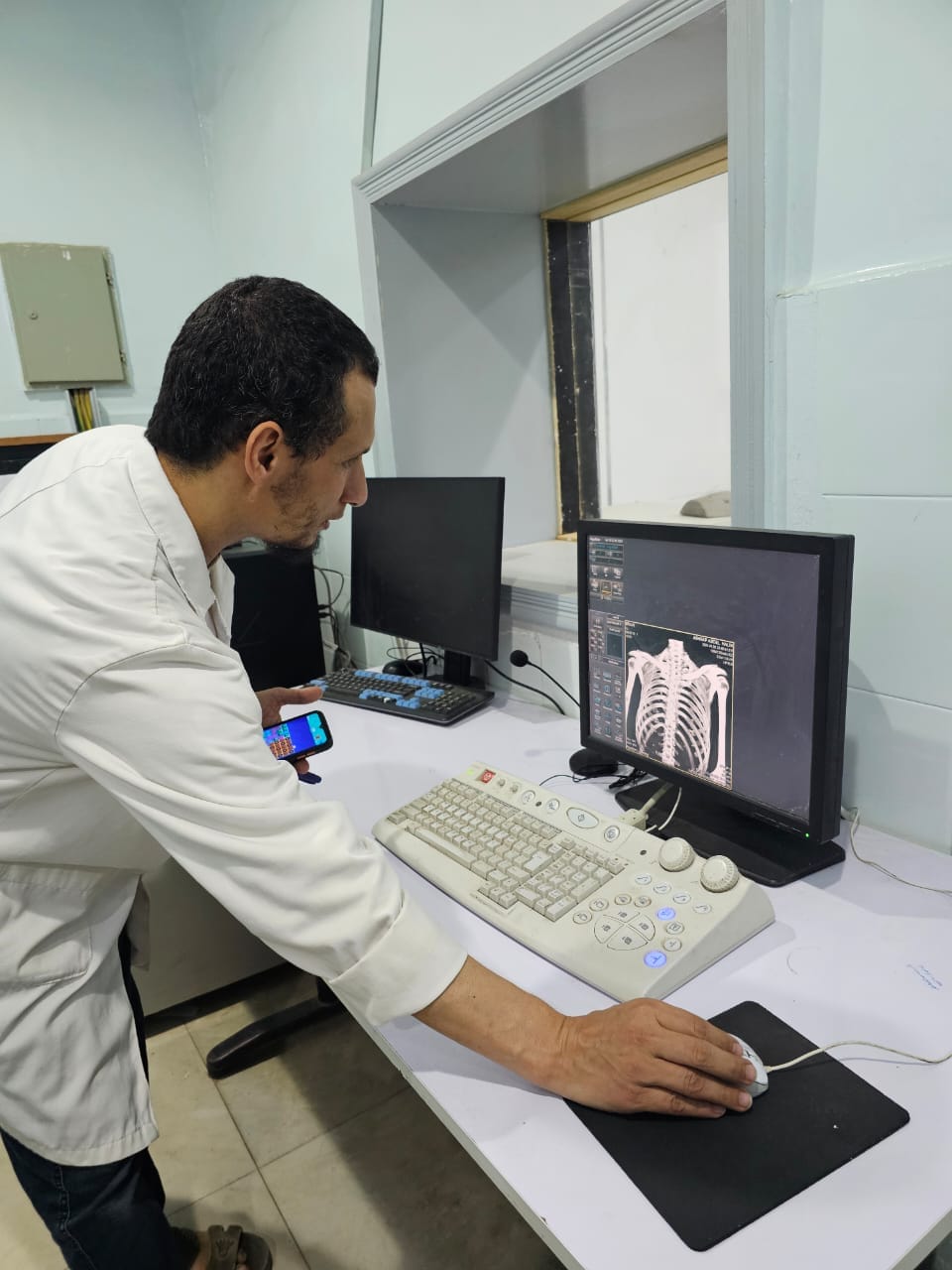 متابعة لأقسام الأشعة بصحة كفر الشيخ