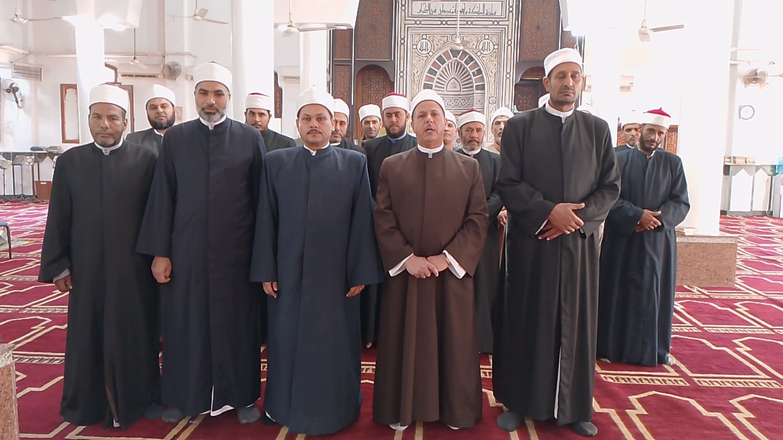 أعضاء القافلة الدعوية ب 10 مساجد بالحامول
