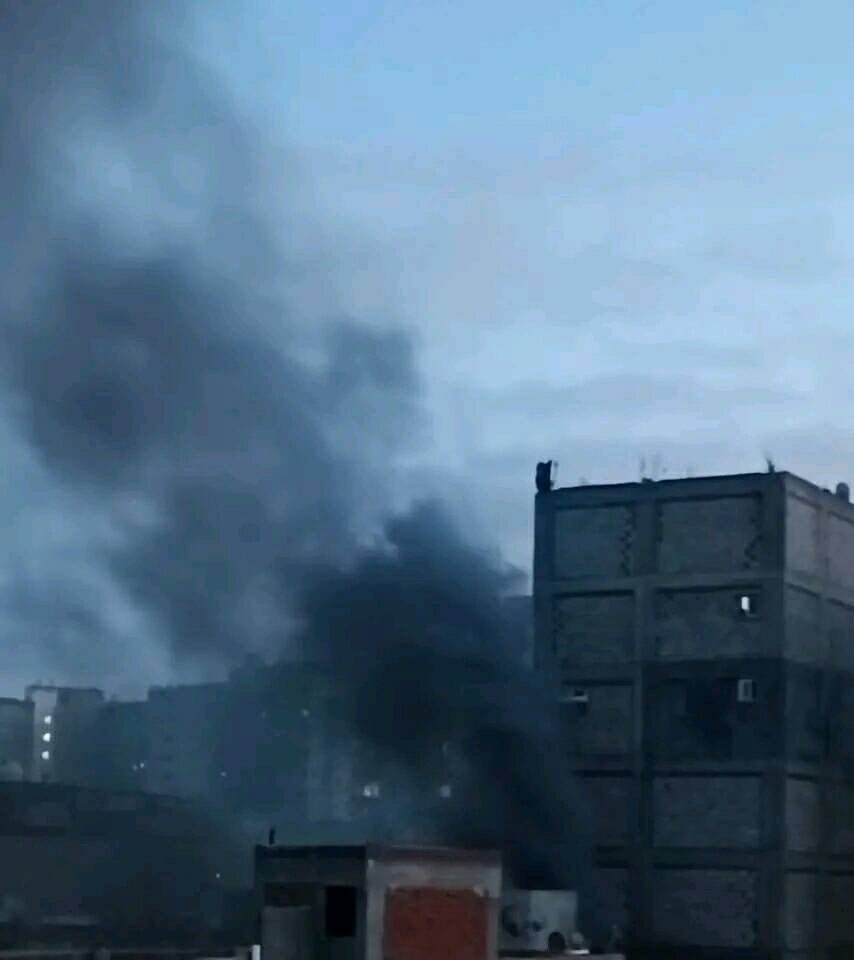 حريق شقة بمنطقة سيدي بشر بالإسكندرية