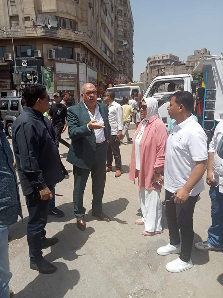 نائب محافظ القاهرة يقود حملة لإزالة الإشغالات