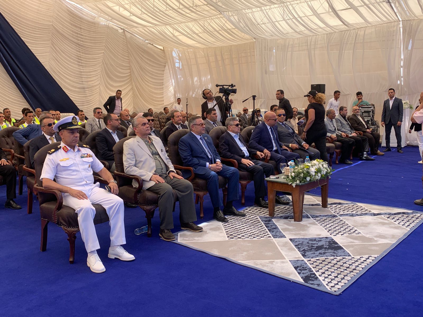 افتتاح مصنع مصر لبناء القاطرات بشركة ترسانة جنوب البحر الأحمر