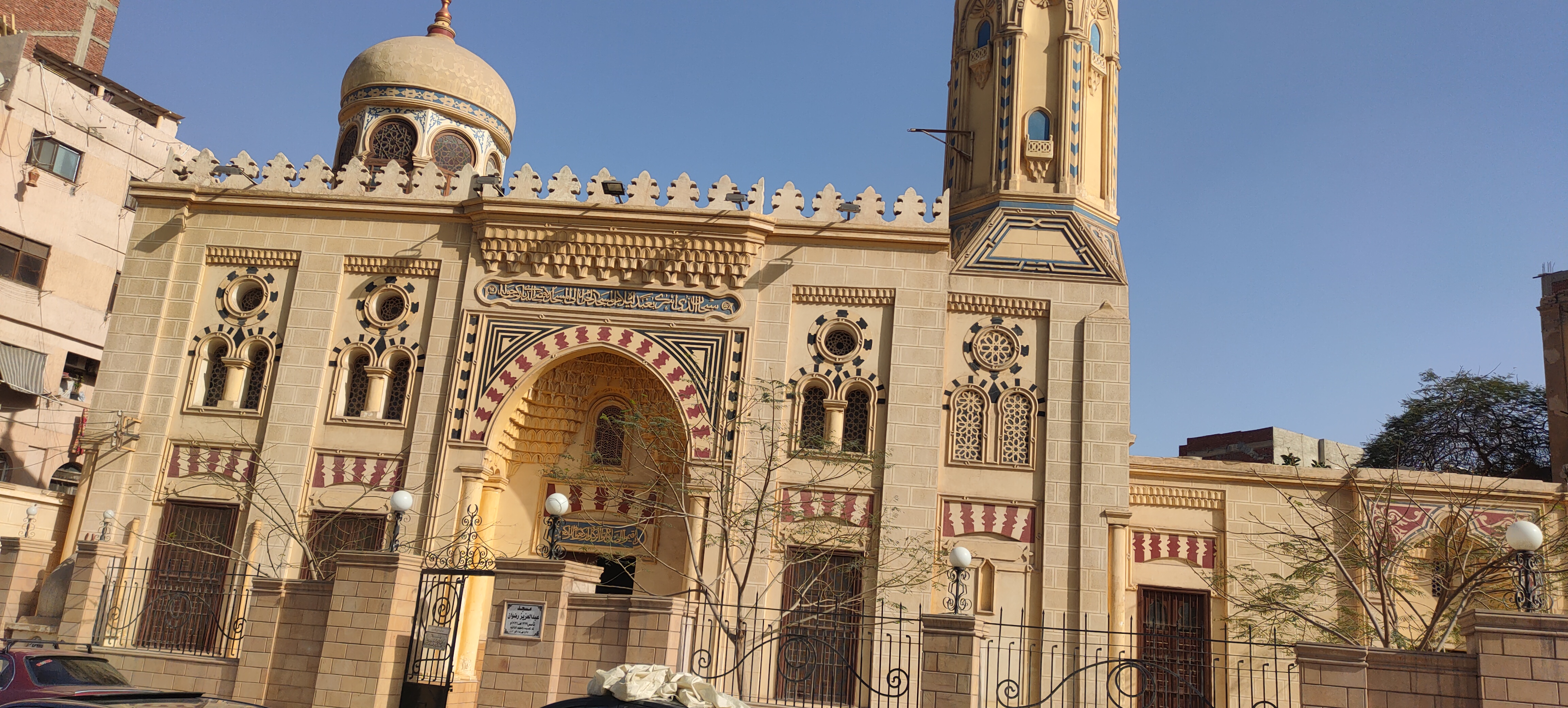 مسجد عبدالعزيز رضوان تحفة معمارية إسلامية (5)