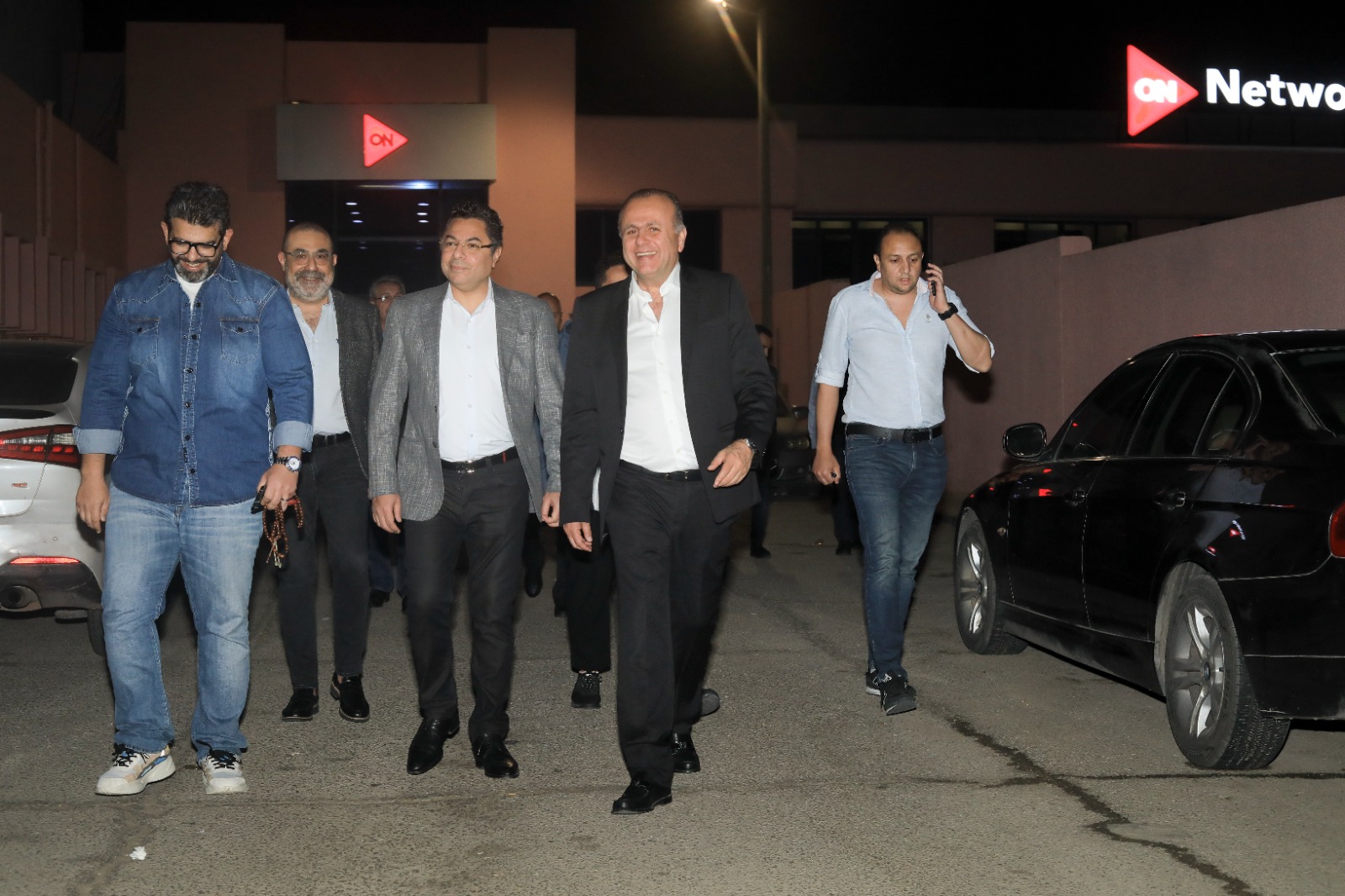 عمرو الفقى والدكتور خالد أبو بكر وأحمد الطاهرى