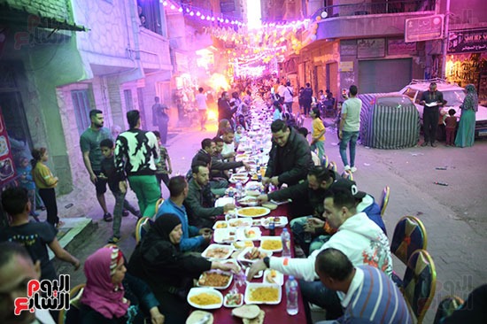 حفل إفطار جماعى بفيصل (6)