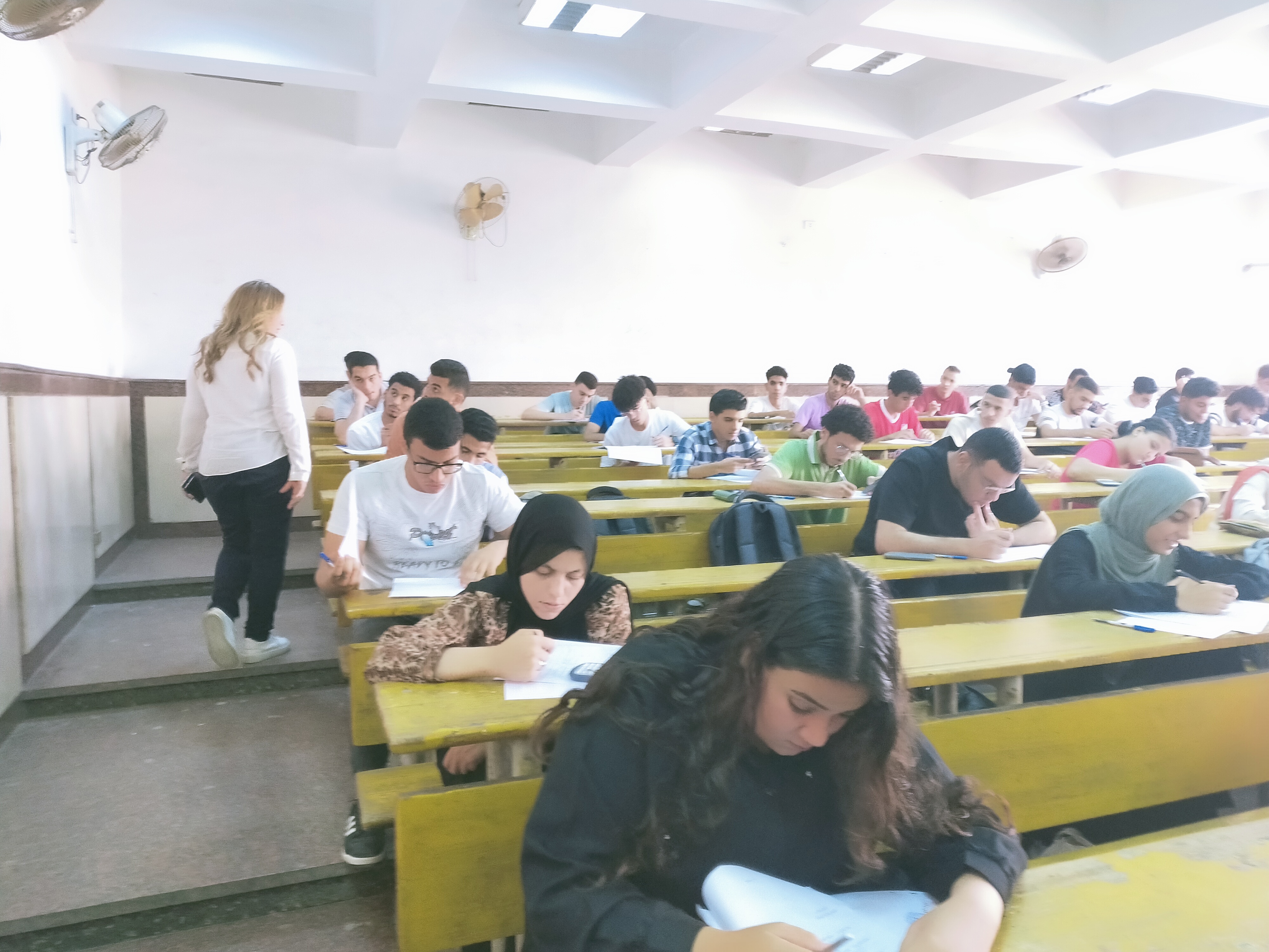 انطلاق امتحانات نهاية الفصل الدراسى الثانى بجامعة عين شمس
