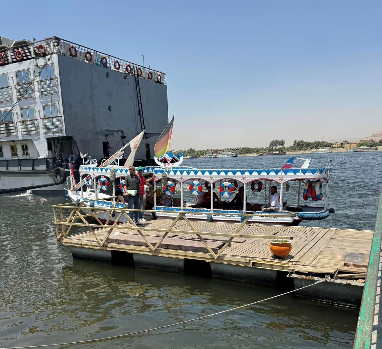 المراكب النيلية سحر خاص للسياح فى نهر النيل