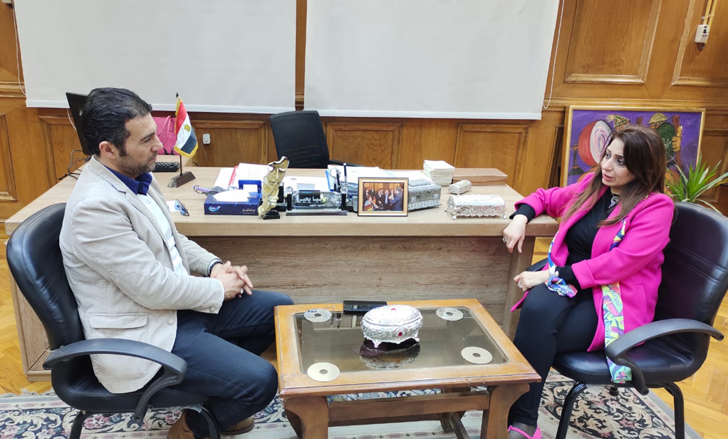 د. رانيا يحيي في حوارها مع الكاتب الصحفي جمال عبد الناصر