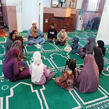 استقبال-الاطفال-بالمساجد