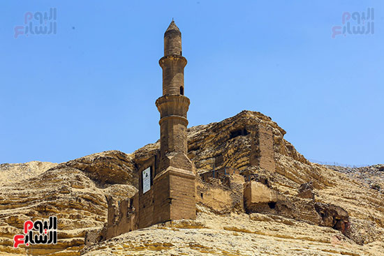 صورة لمسجد شاهين من أعلى جبل المقطم