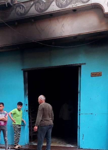 السيطرة على حريق مخزن حلواني بالإسكندرية