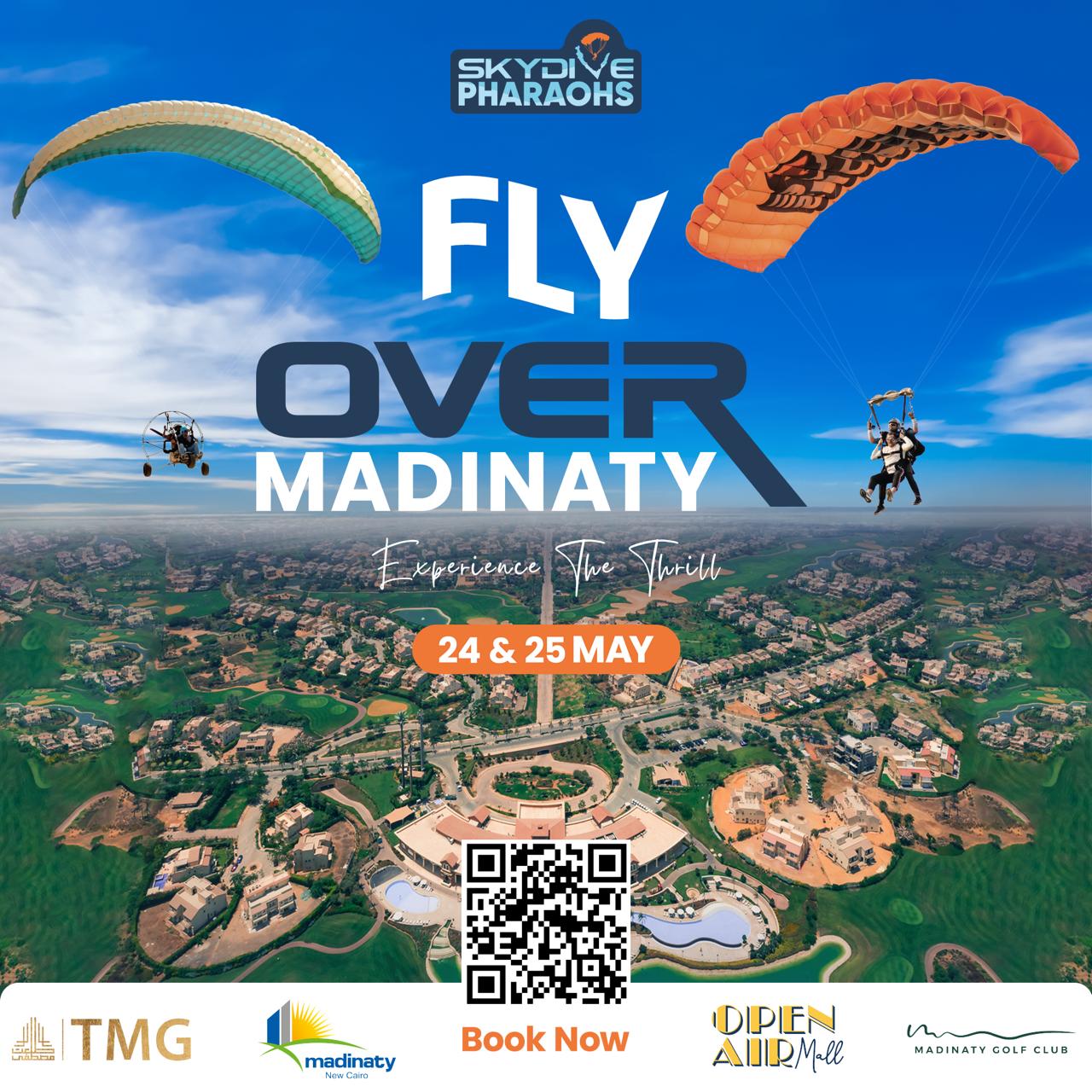 Fly over Madinaty