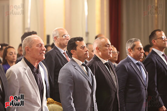 بداية المؤتمر بالسلام الوطني لجمهورية مصر العربية (2)