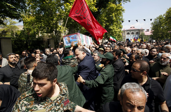 مراسم دفن وزير خارجية إيران (6)