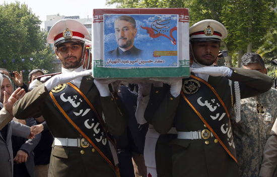 مراسم دفن وزير خارجية إيران (5)