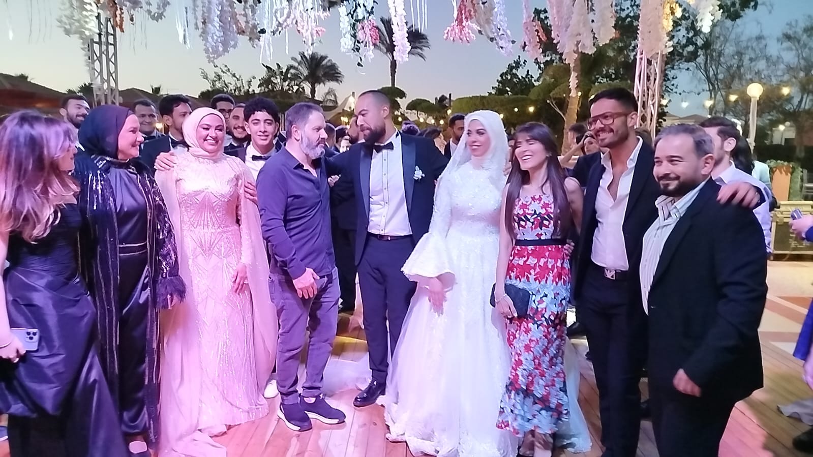 حفل زفاف نجل دعاء عامر