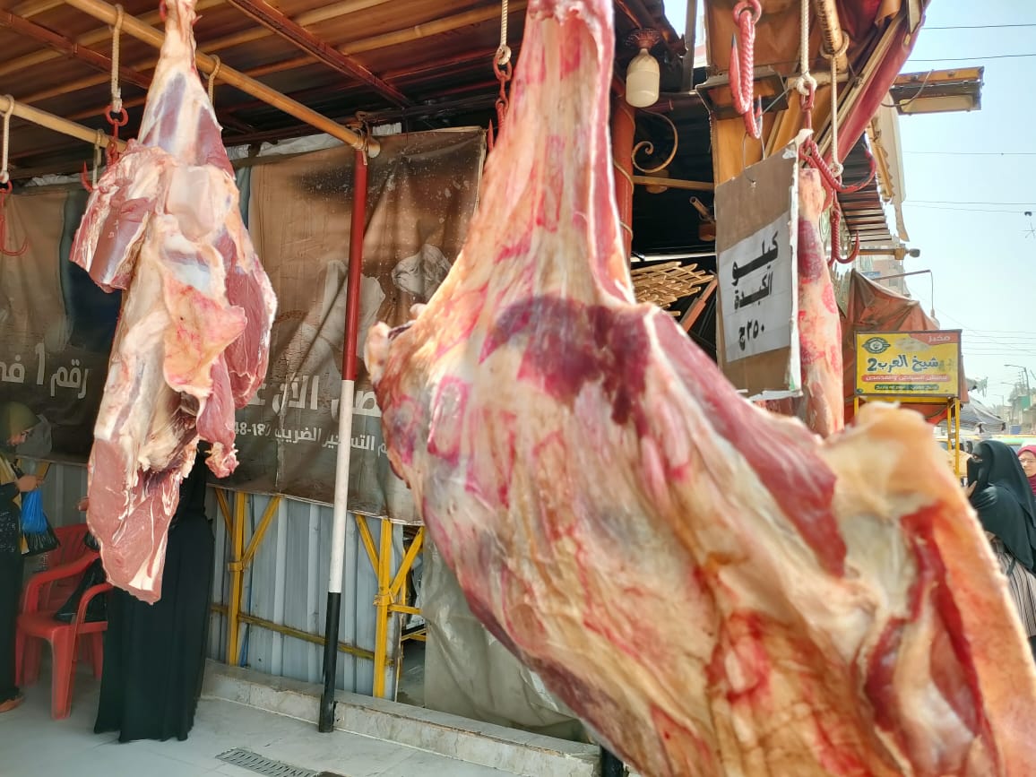 انخفاض أسعار اللحوم في الغربية