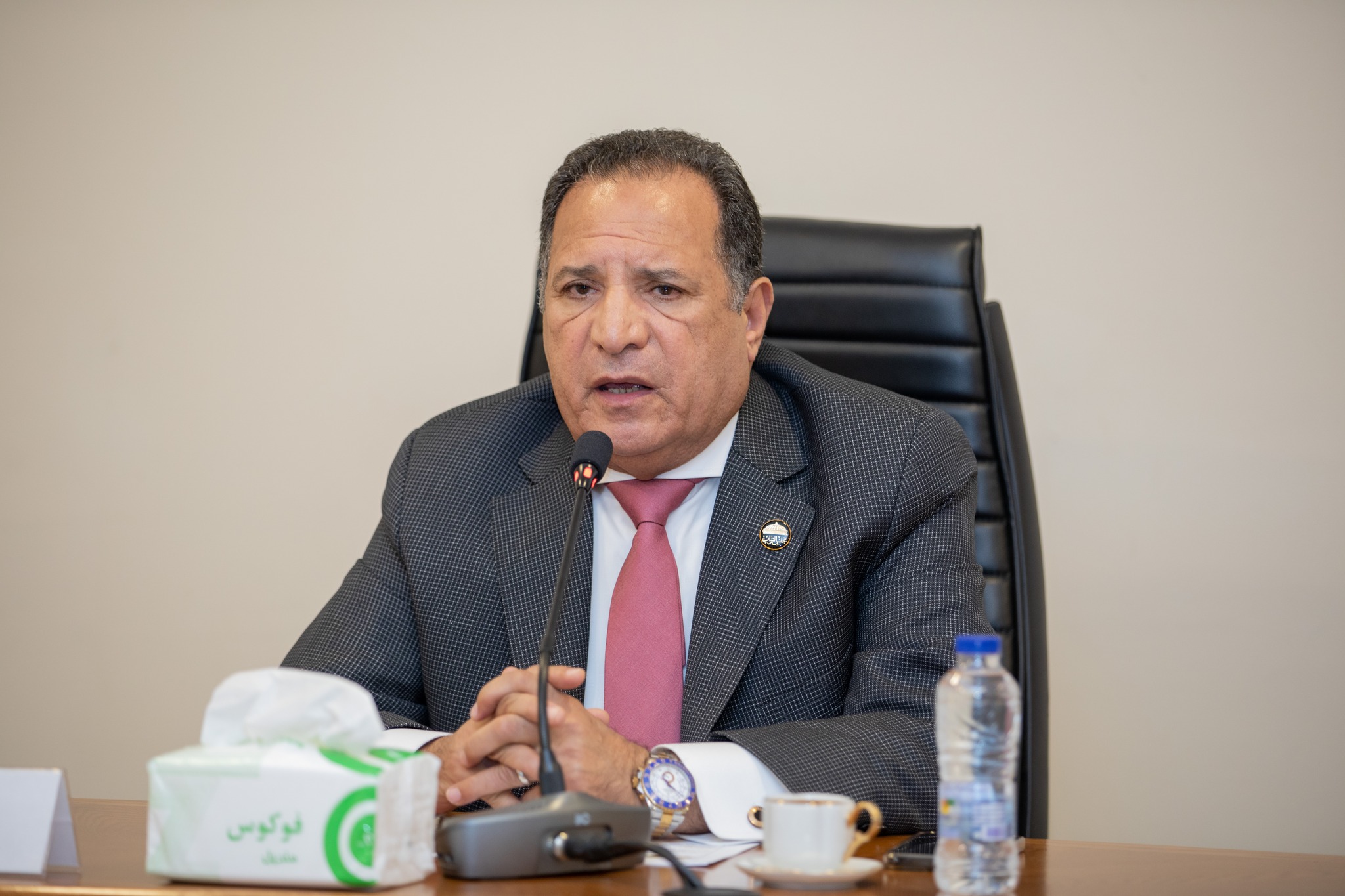 اللواء محمد صلاح أبو هميلة الأمين العام لحزب الشعب الجمهورى